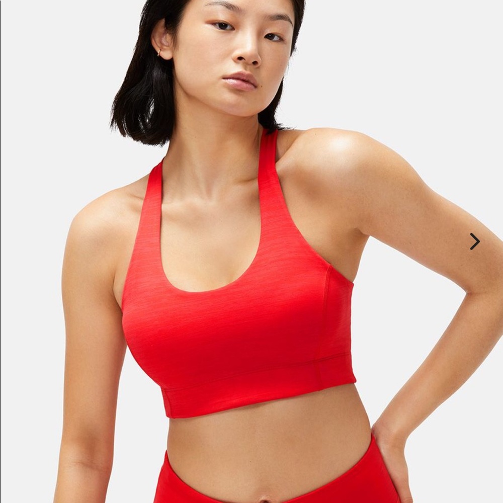 Outdoor voices doing things bra red